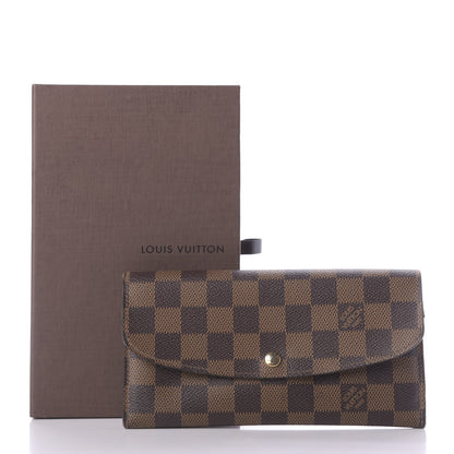 Louis Vuitton Damier Ebene Emilie Wallet 12 of 12