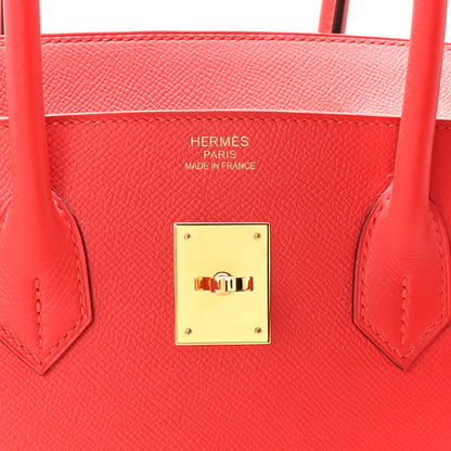 Hermes Epsom Birkin 35 Rouge Tomate 6 of 12