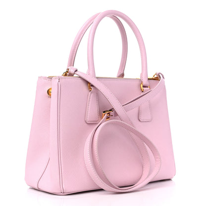 Prada Saffiano Small Galleria Double Zip Tote Alabastro 3 of 13