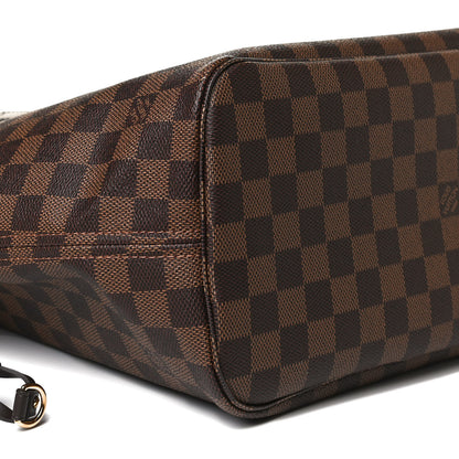 Louis Vuitton Damier Ebene Neo Neverfull MM Rose Ballerine 5 of 10