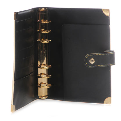Louis Vuitton Suhali Medium Ring Agenda Black 5 of 7