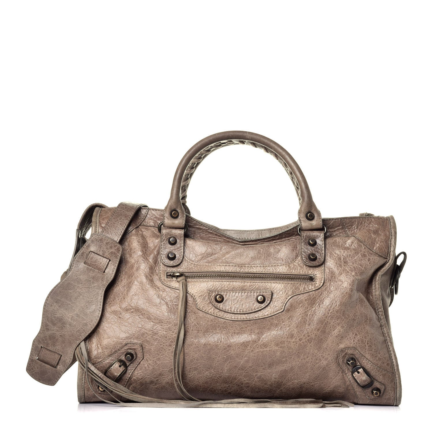Balenciaga Agneau Classic Hardware City Gris Poivre 1 of 10