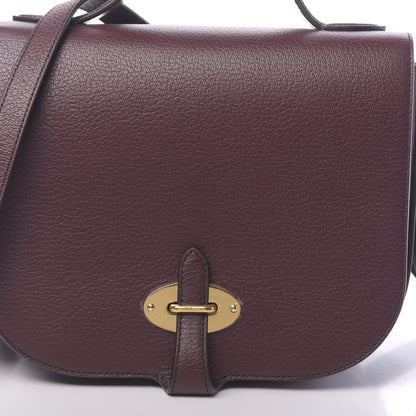 Mulberry Textured Goatskin Calfskin Tenby Shoulder Bag Burgundy 9 of 9