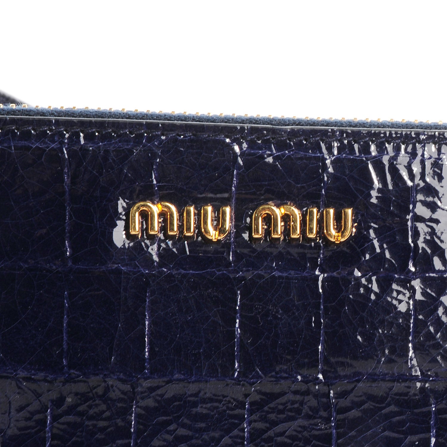 Miu Miu Saint Cocco Lux Clutch Bleuette 5 of 8