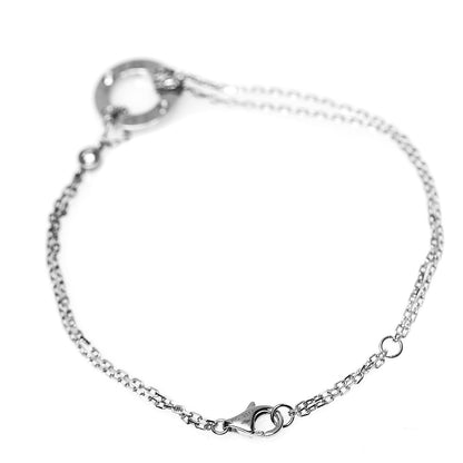 Cartier 18K White Gold Diamond LOVE Bracelet 2 of 3