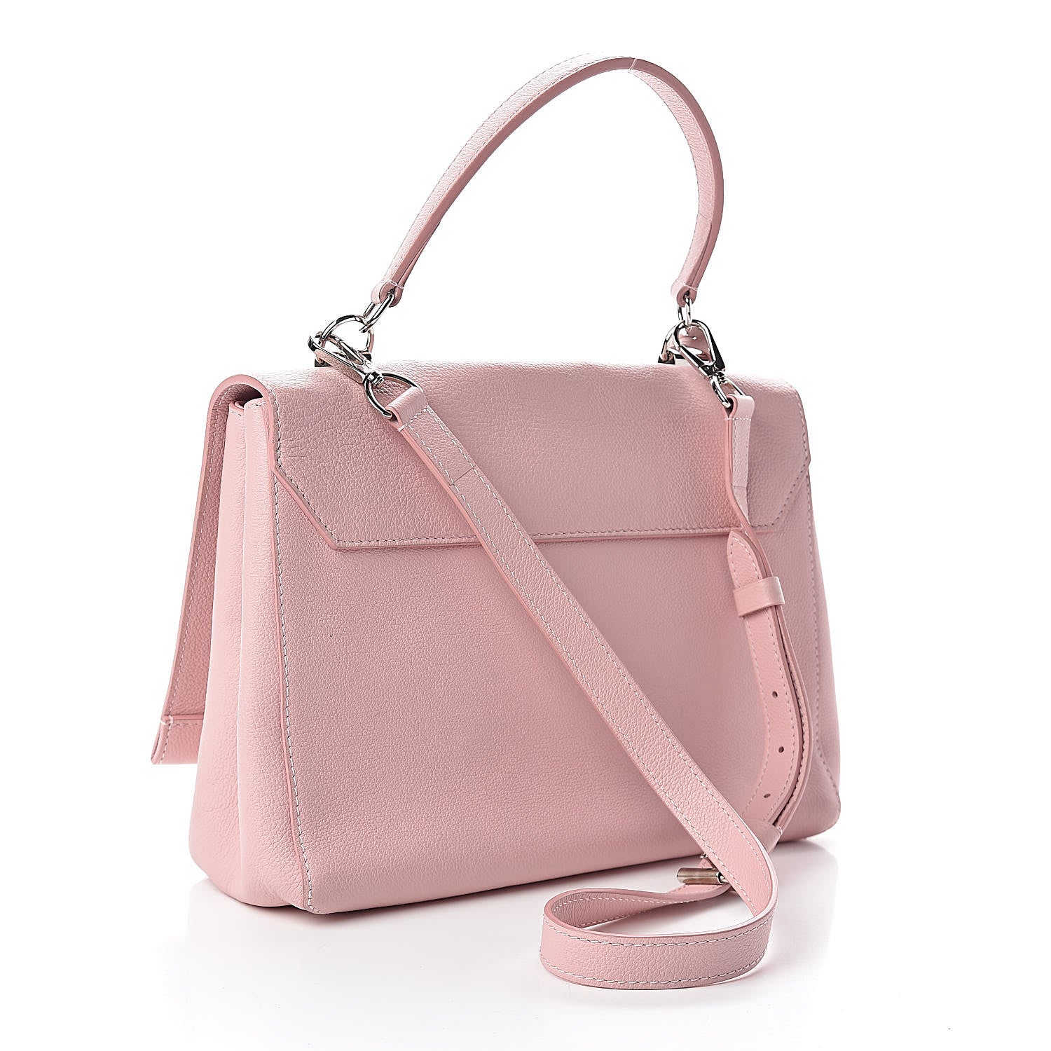 Louis Vuitton Soft Calfskin Lockme II Top Handle Rose Ballerine 3 of 9