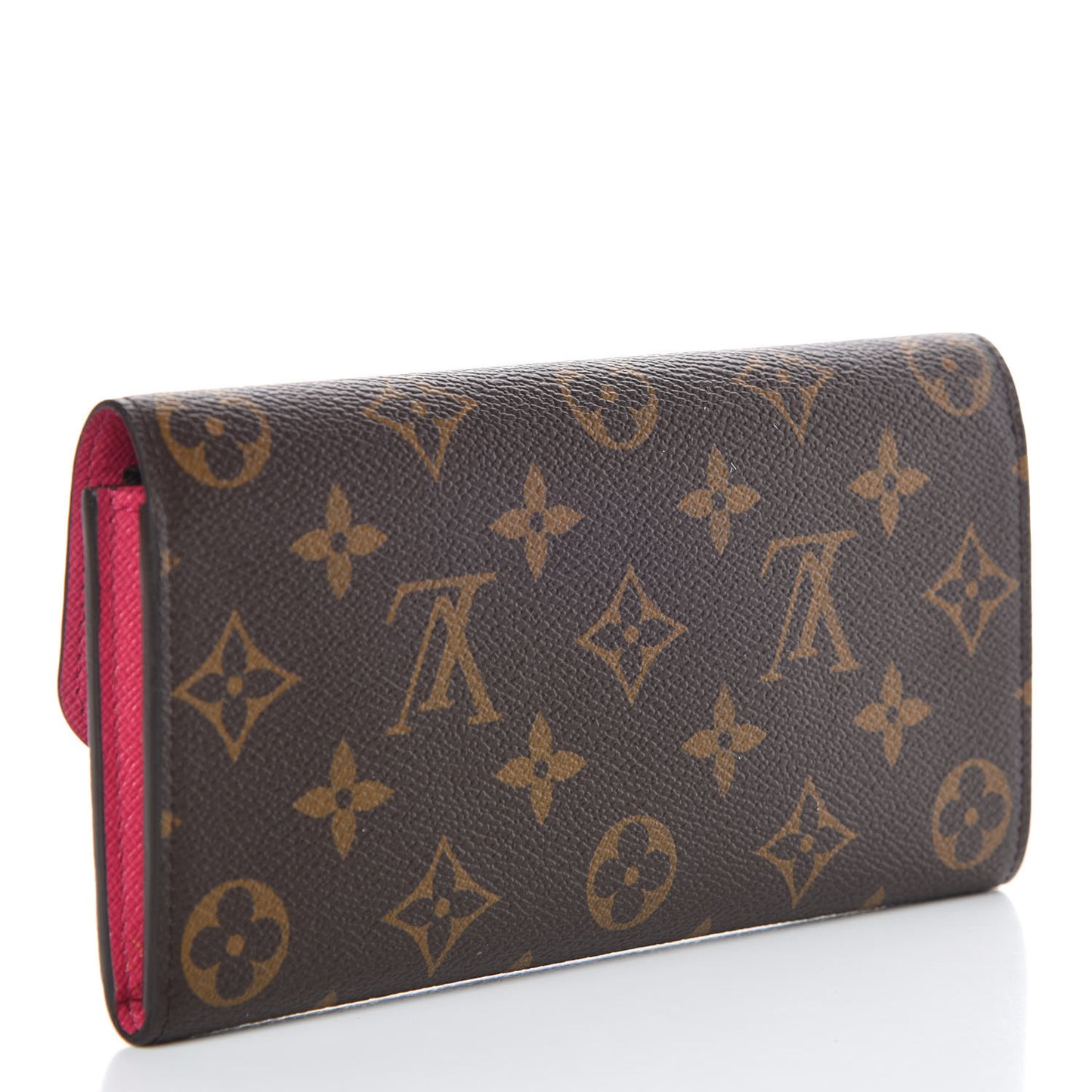 Monogram Emilie Wallet Hot Pink