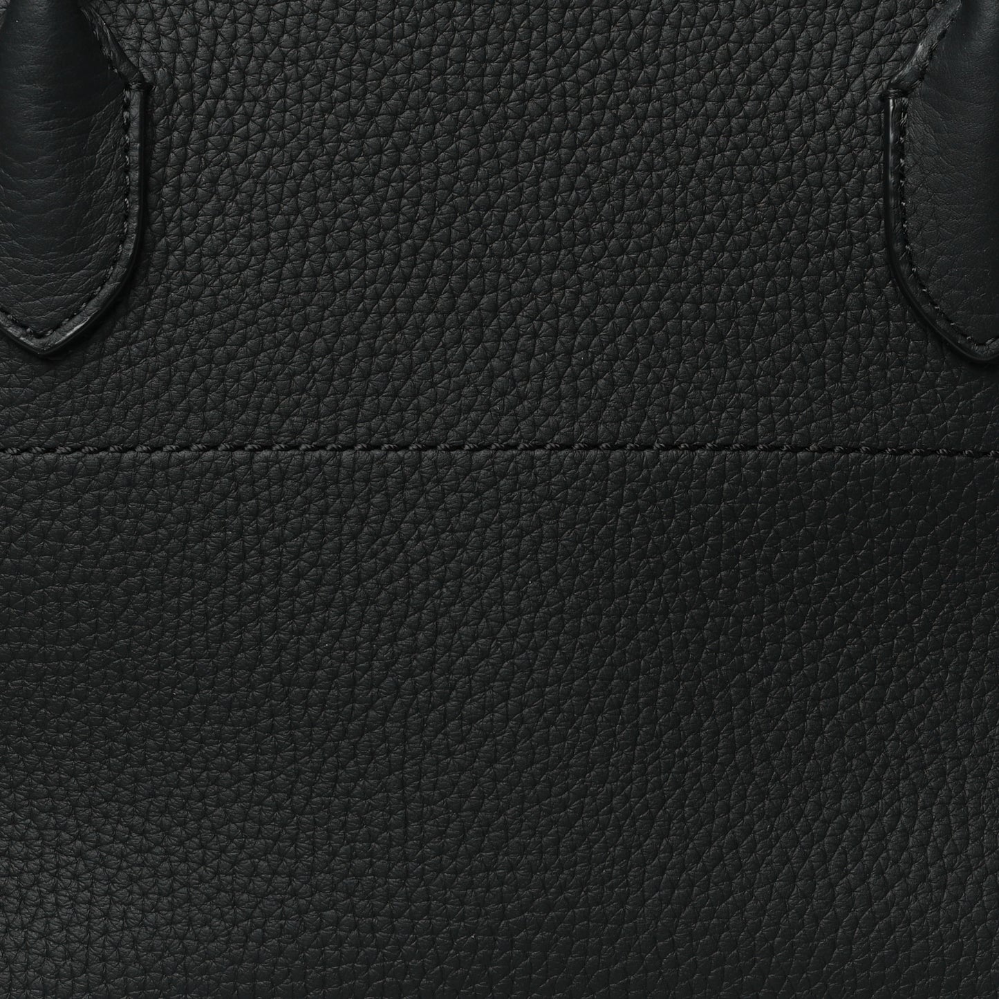 Grained Calfskin Margaux Shoulder 12 Black