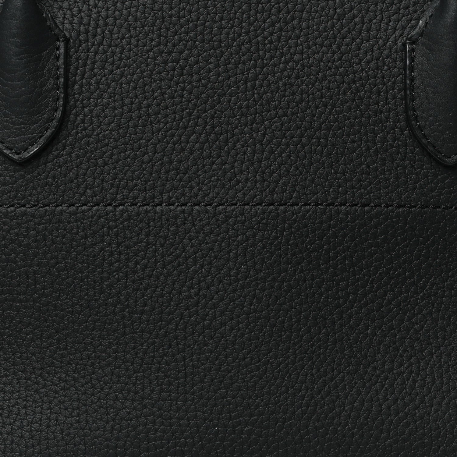 The Row Grained Calfskin Margaux Shoulder 12 Black 7 of 9
