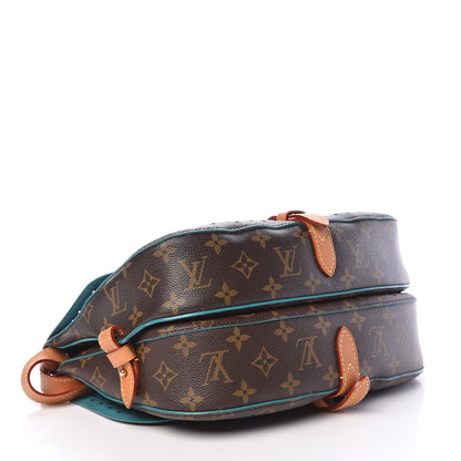 Louis Vuitton Monogram SC Flore Saumur Teal 4 of 11