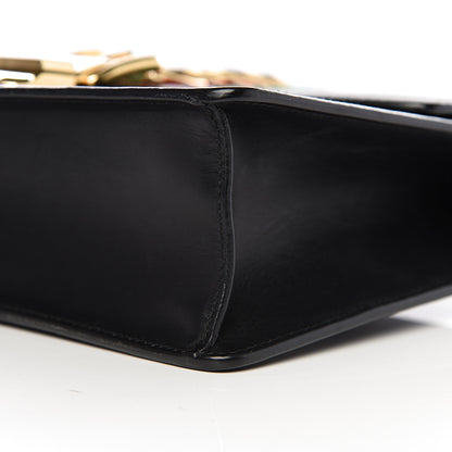 Gucci Calfskin Small Sylvie Shoulder Bag Black 16 of 18