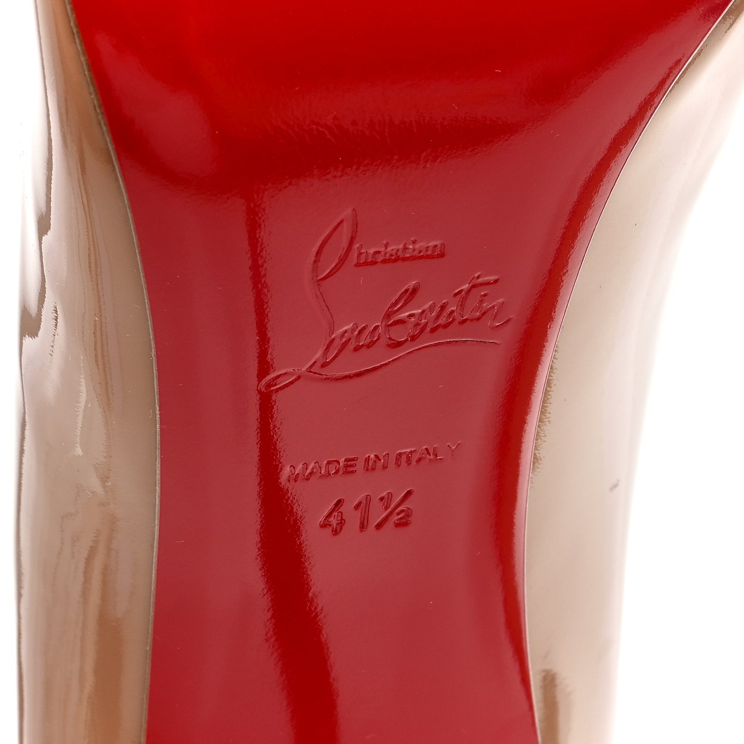 Patent Hot Chick 100 Pumps 41.5 Nude