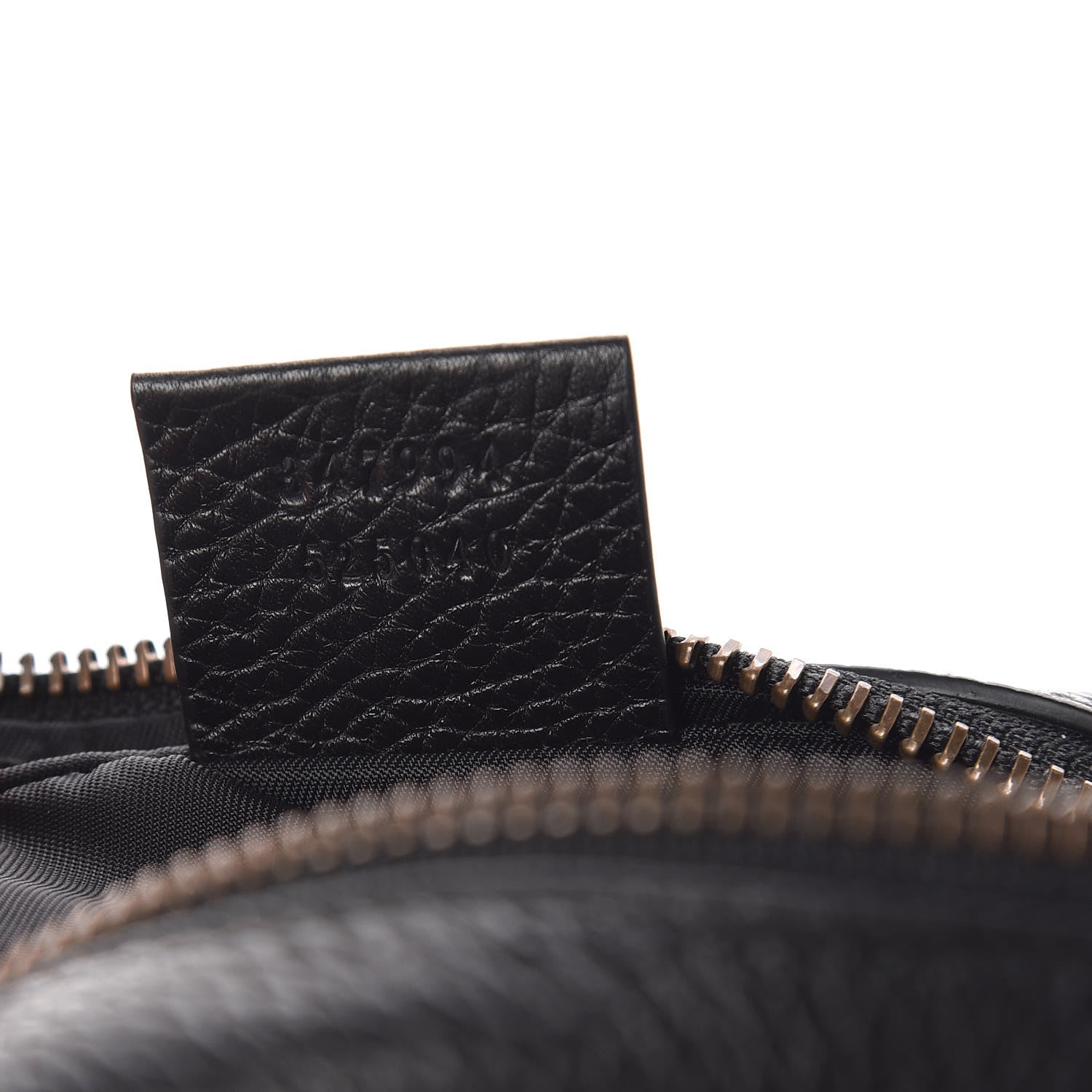 Gucci Pebbled Calfskin Mini Soho Disco Bag Black 9 of 9