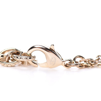 Chanel Chain I Heart Necklace Gold 4 of 5