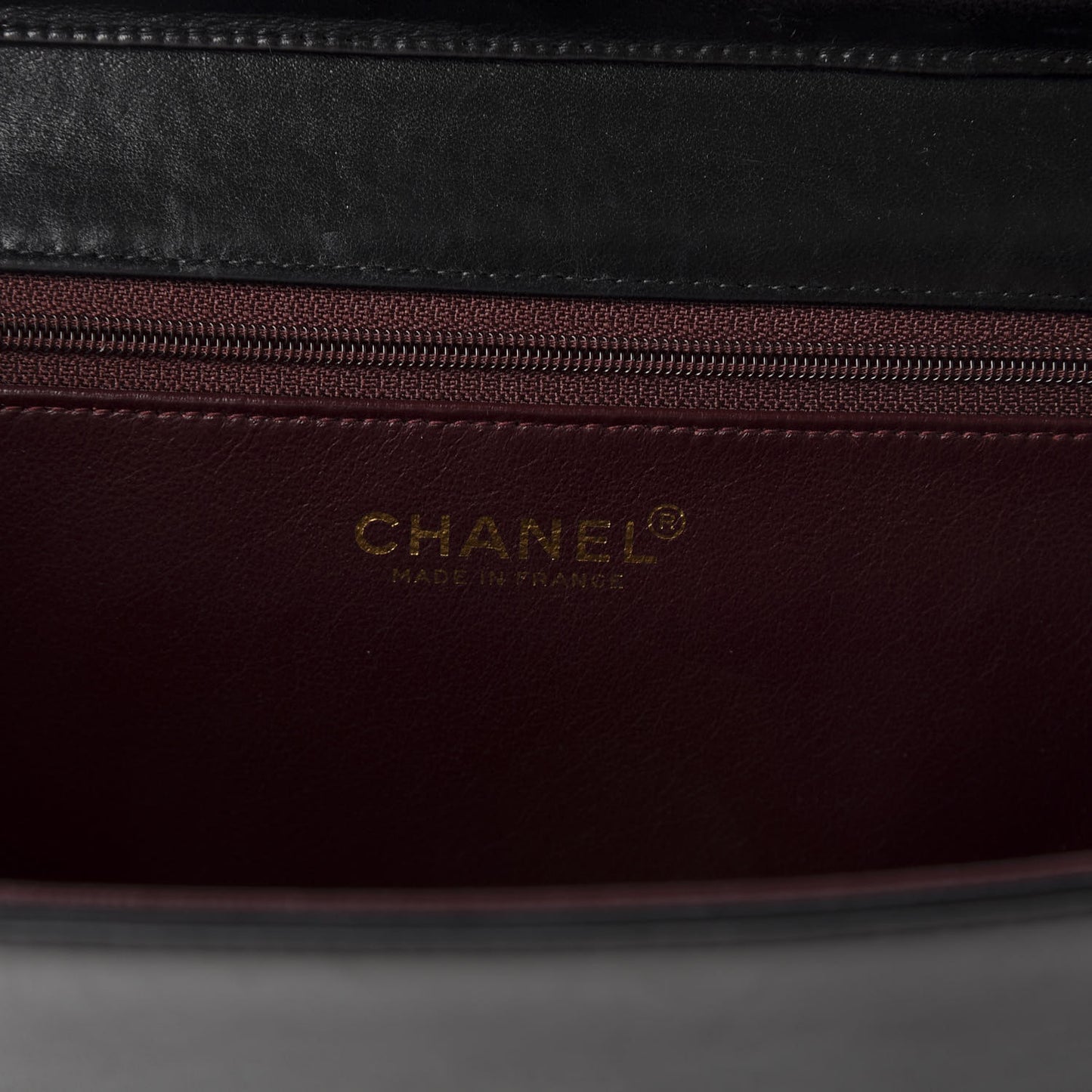 Lambskin Quilted Small Single Flap Black