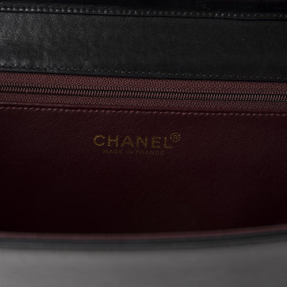 Chanel Lambskin Quilted Small Single Flap Black 8 of 11
