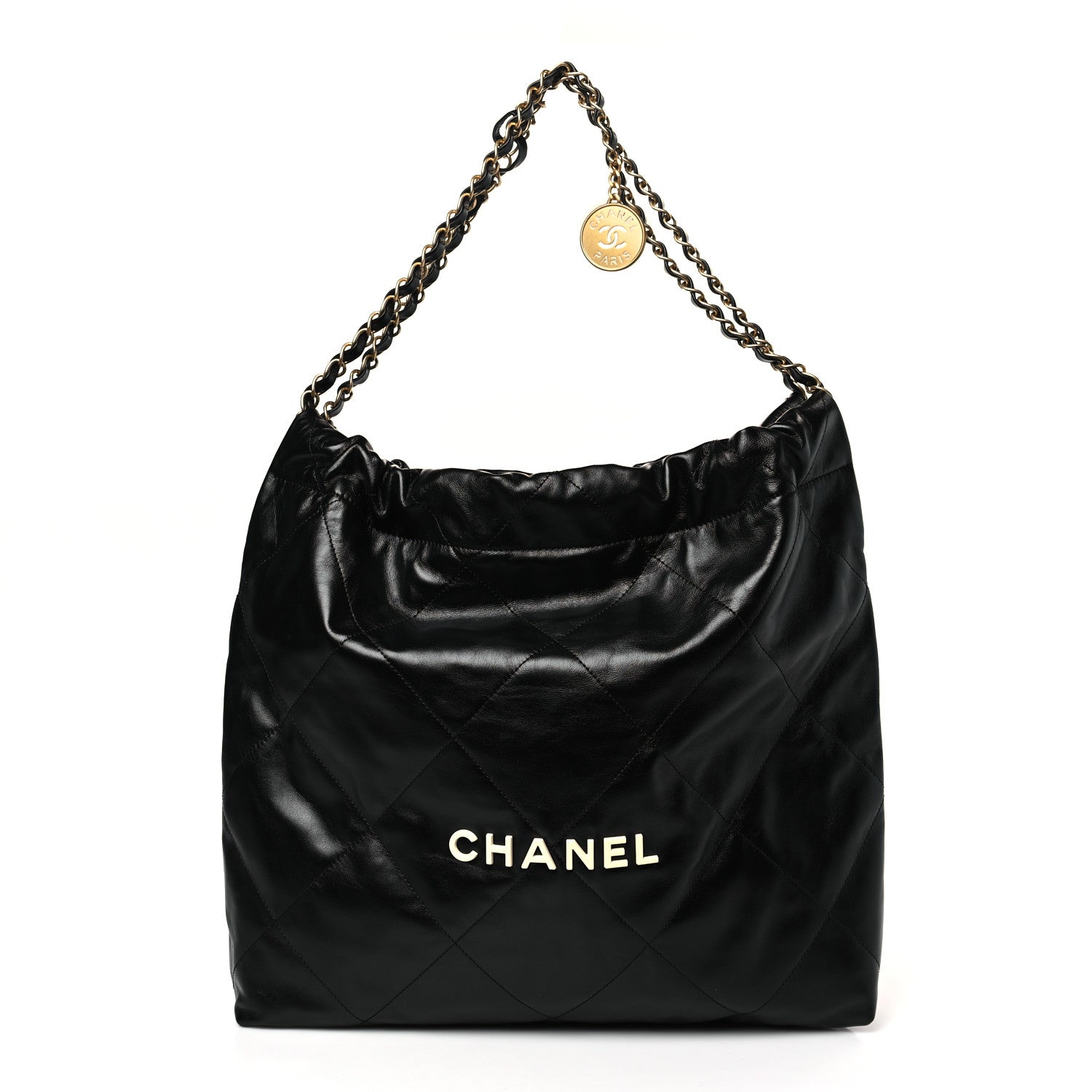 Chanel Calfskin Quilted Chanel 22 Black 4 of 11