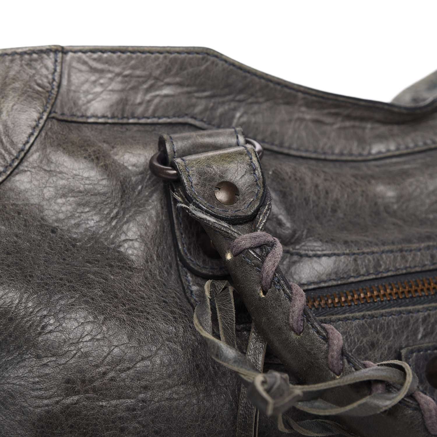 Balenciaga Agneau Classic Hardware City Anthracite 10 of 13