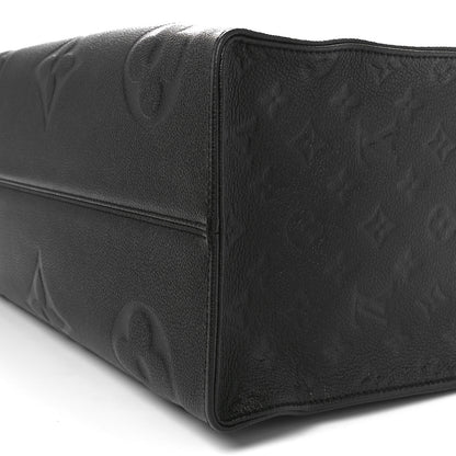 Louis Vuitton Empreinte Monogram Giant Onthego GM Black 9 of 9