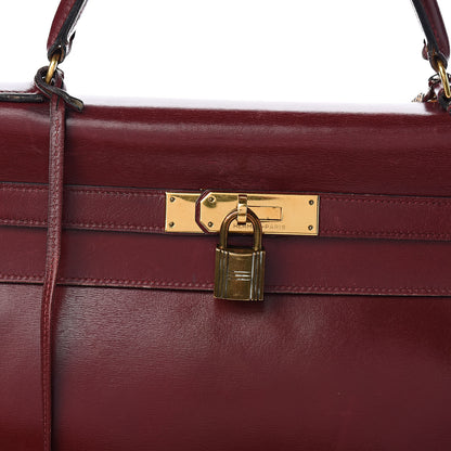 Hermes Box Kelly Retourne 32 Rouge H 39 of 40