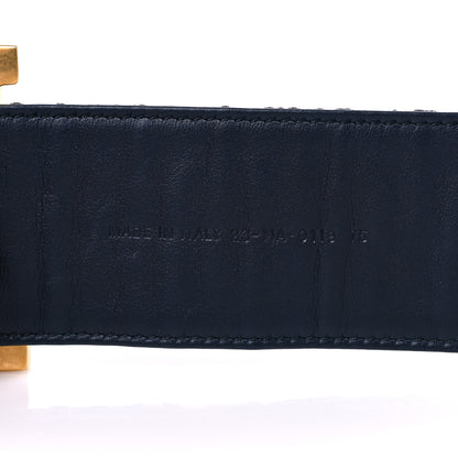 Christian Dior Oblique Diorquake Belt 75 Blue Multi 3 of 5