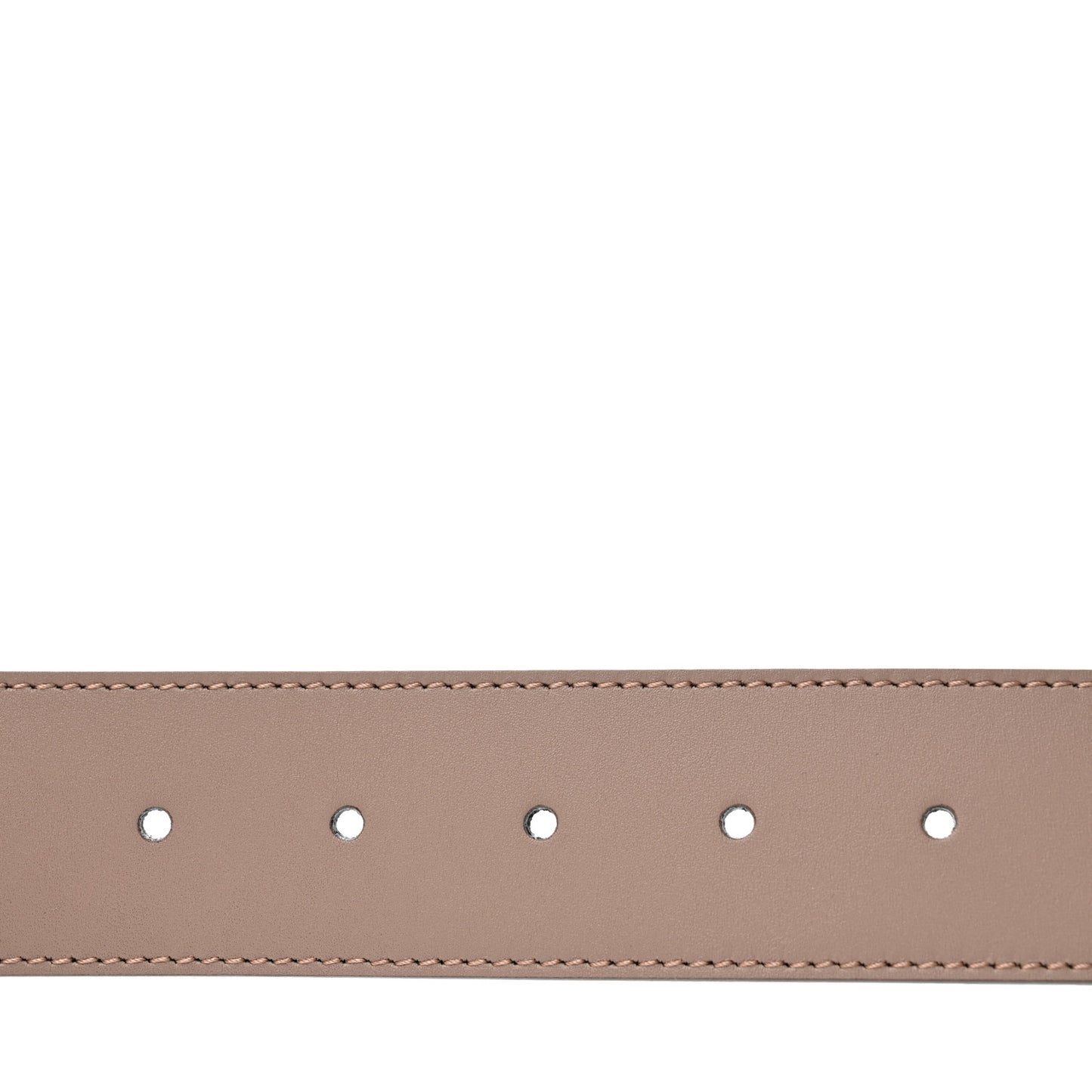 Calfskin Double G 40mm Belt 95 38 Porcelain Rose
