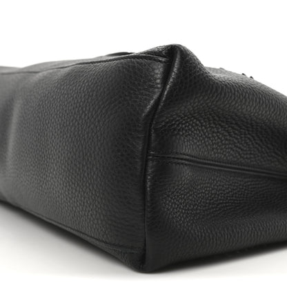 Gucci Pebbled Calfskin Studded Medium Soho Chain Shoulder Bag Black 10 of 11