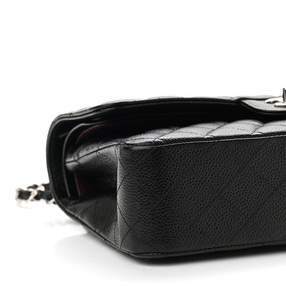 Chanel Caviar Quilted Medium Double Flap Black 8 of 10