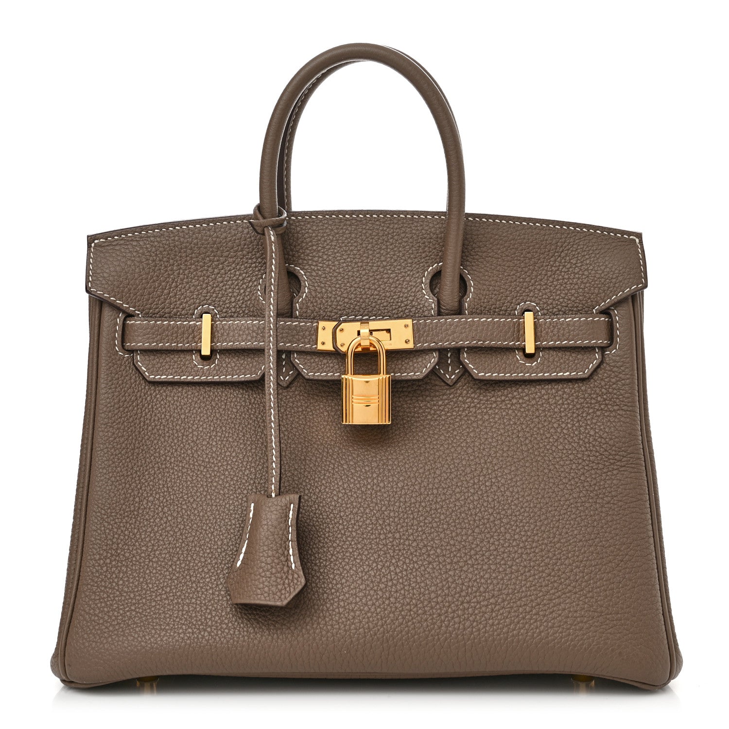 Hermes Togo Birkin 25 Etoupe 1 of 18