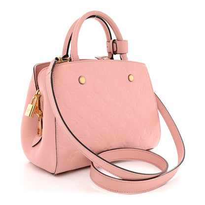 Louis Vuitton Empreinte Montaigne BB Rose Poudre 3 of 12