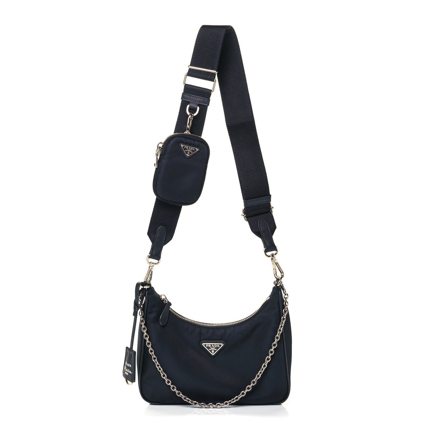 Nylon Re-Edition 2005 Shoulder Bag Black