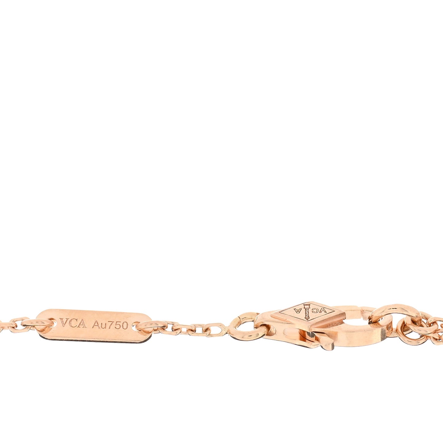 18K Rose Gold Sweet Alhambra Bracelet