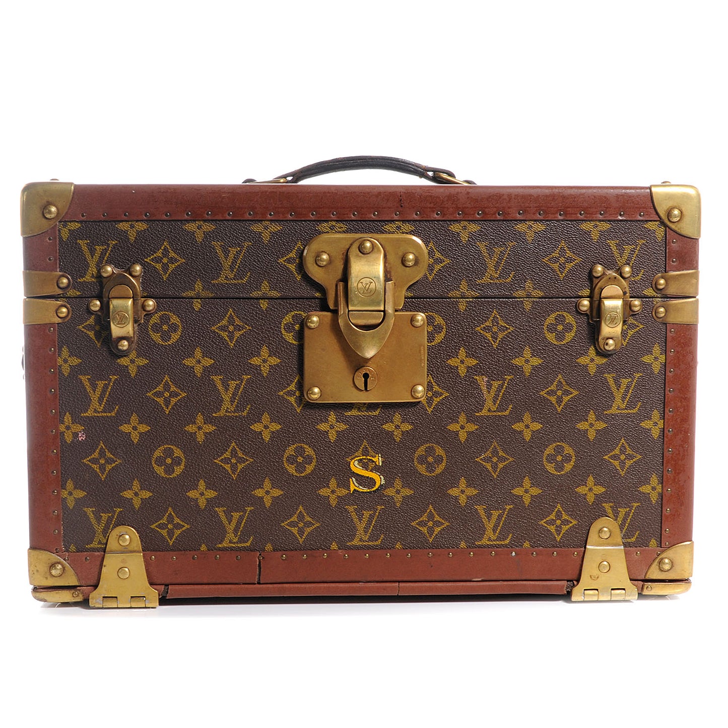 Monogram Beauty Train Case