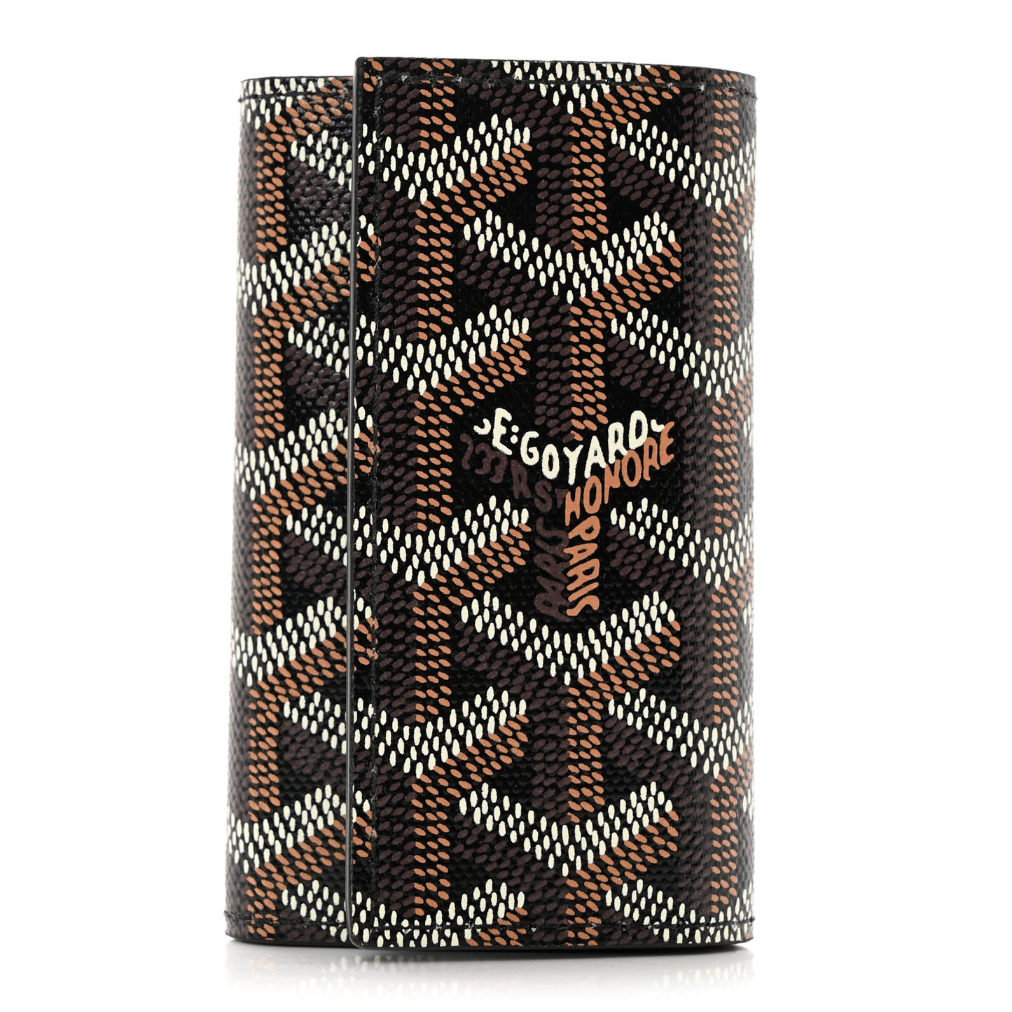 Goyardine Saint Michel 6 Key Holder Black