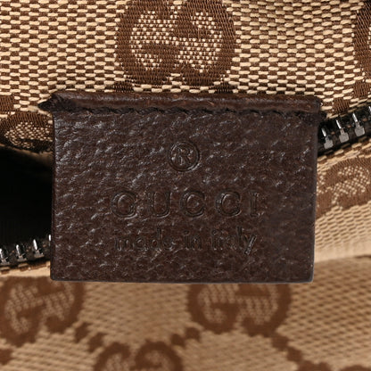 Gucci Monogram Web Belt Bag Dark Brown 6 of 11