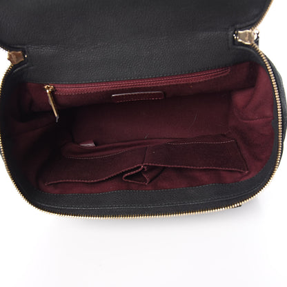 Chanel Iridescent Grained Calfskin Quilted Globe Trotter Vanity Case Black 5 of 12