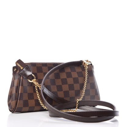 Louis Vuitton Damier Ebene Eva Clutch 3 of 15