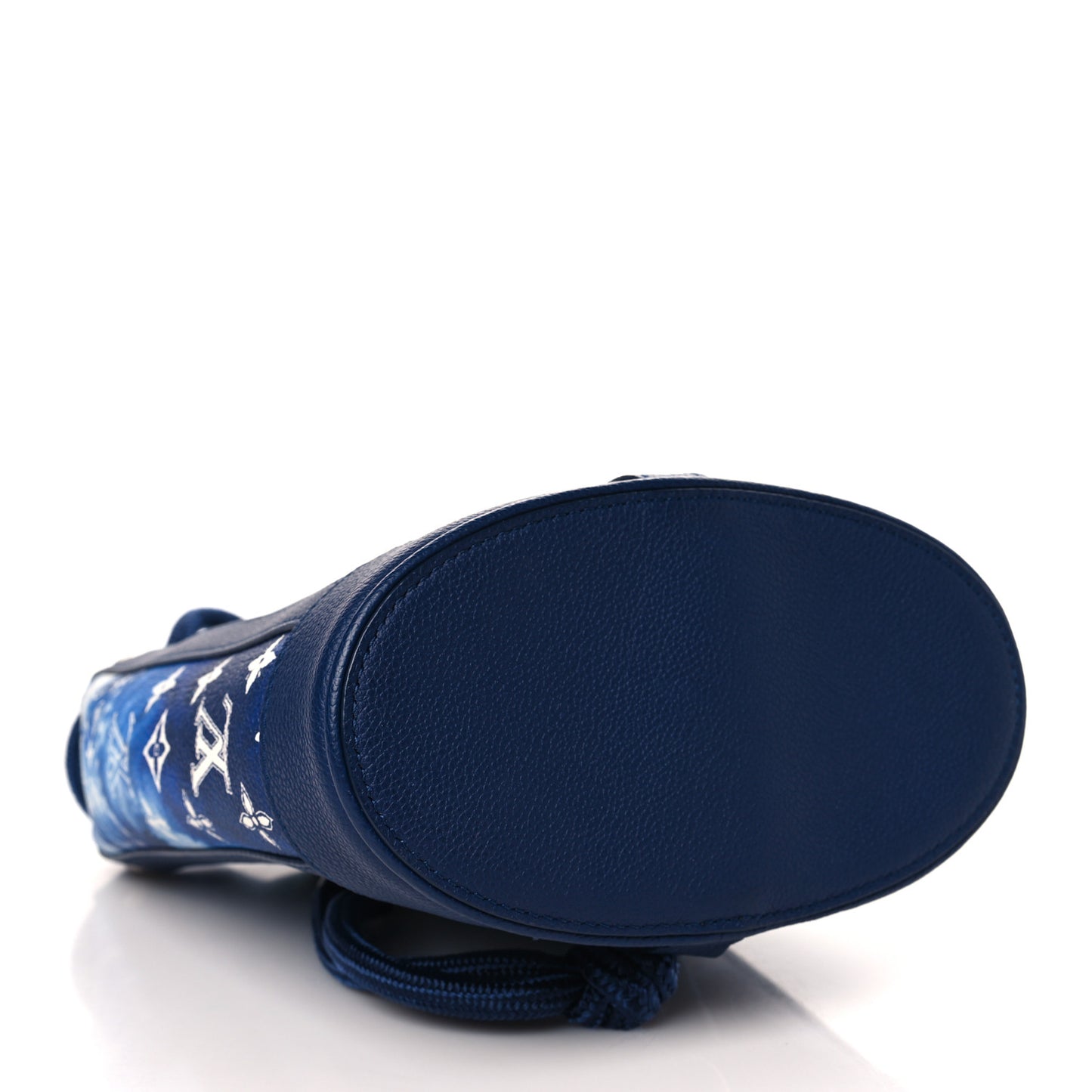 Cowhide Monogram Bandana Randonnee PM Blue