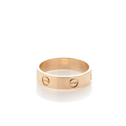 Cartier 18K Yellow Gold 5.5mm LOVE Ring 63 10.5 3 of 5