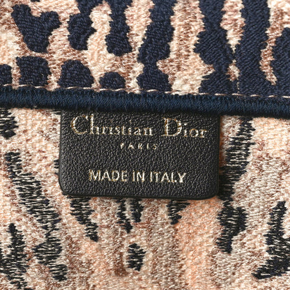 Christian Dior Canvas Embroidered Tie Dye Large Book Tote Multicolor 6 of 11