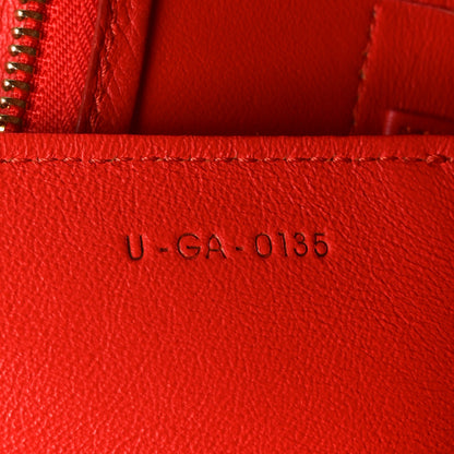 Celine Elephant Calfskin Mini Tri-Color Belt Bag Vermillion 8 of 11