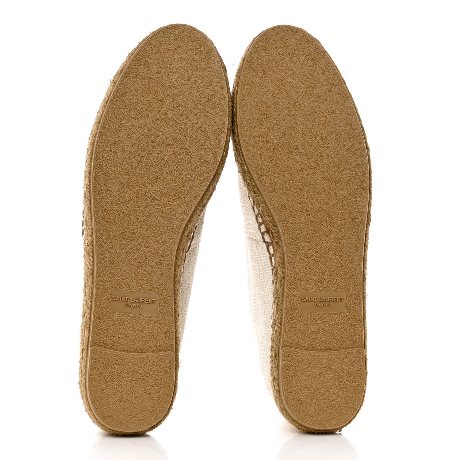 Saint Laurent Canvas Elba Espadrilles 39.5 Sweet Cream 5 of 12