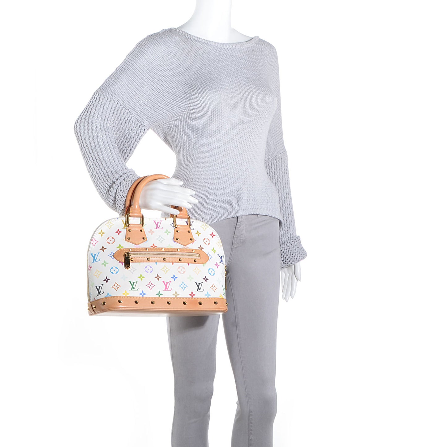 Monogram Multicolor Alma White