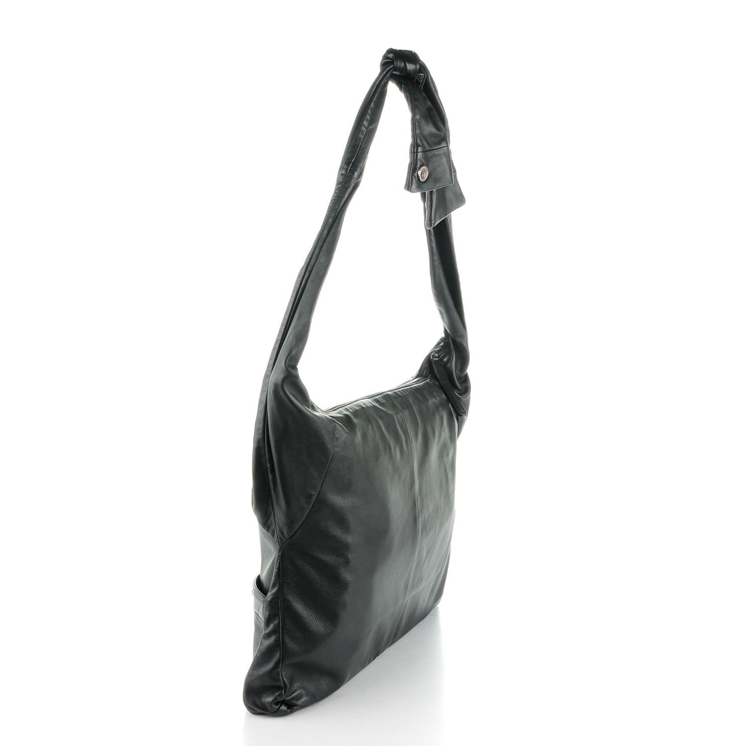 Chanel Lambskin Large Girl Bag Black 3 of 7