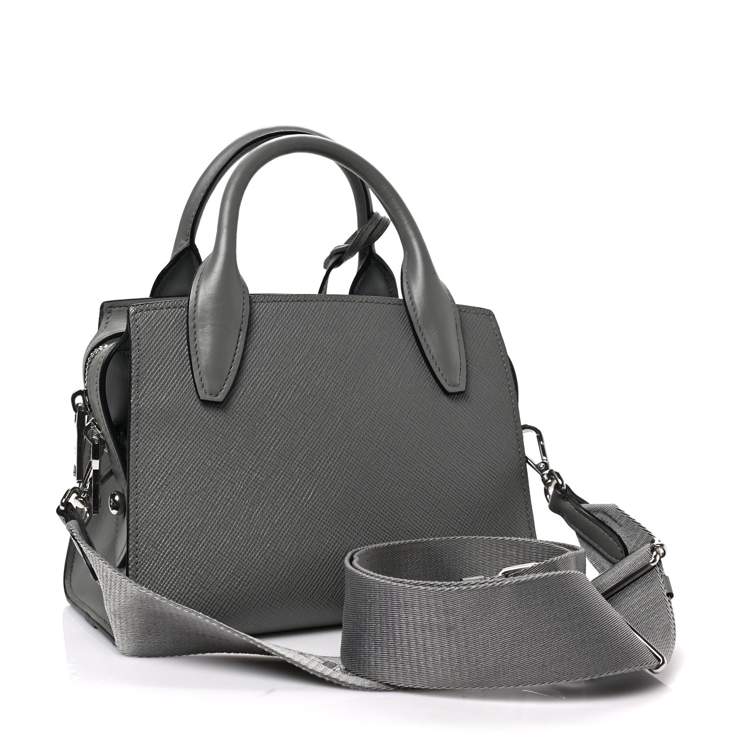 Prada Saffiano Cuir Small Kristen Ardesia 3 of 9