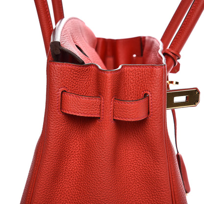 Hermes Togo Birkin 30 Geranium 22 of 31