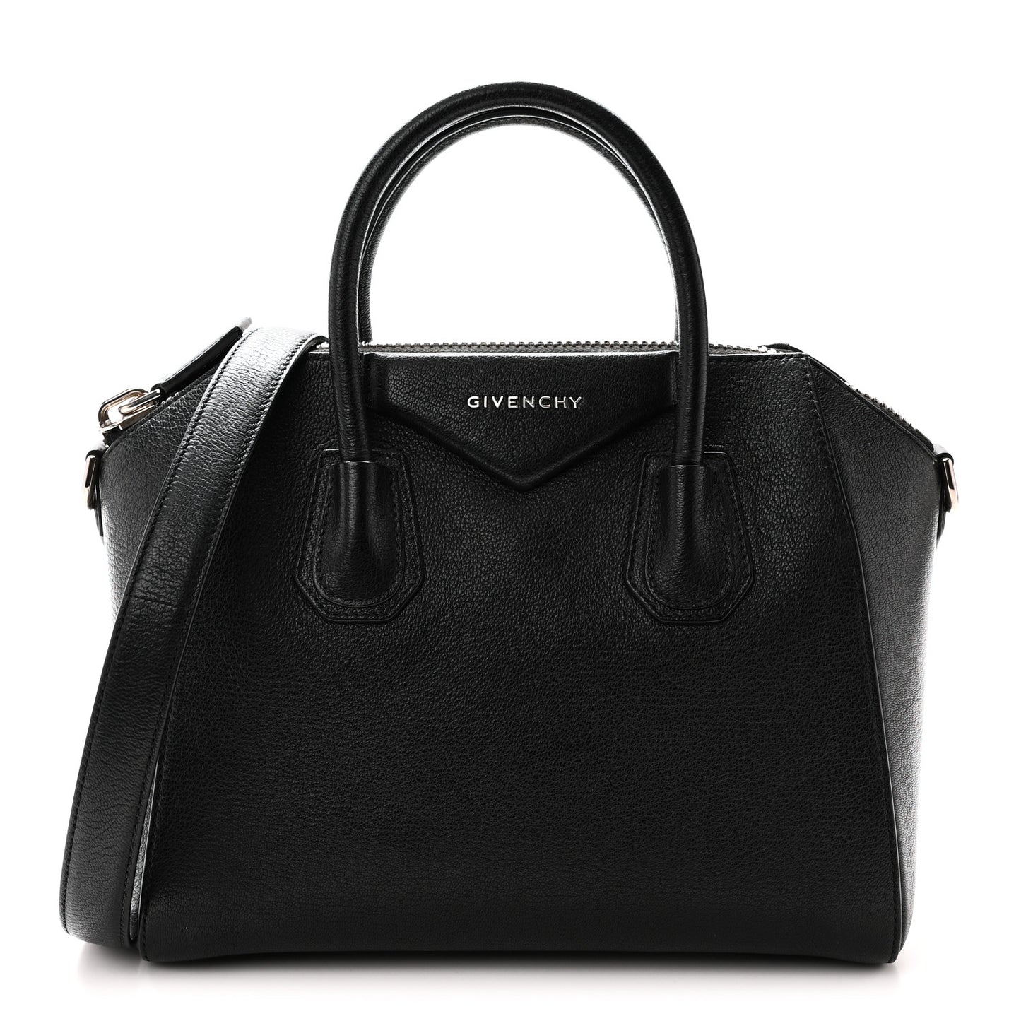 Sugar Goatskin Small Antigona Black