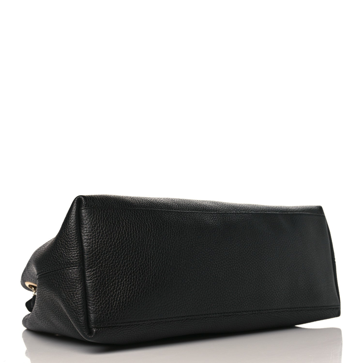 Gucci Pebbled Calfskin Medium Soho Chain Shoulder Bag Black 5 of 11