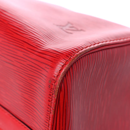 Louis Vuitton Epi Speedy 25 Castillan Red 9 of 17