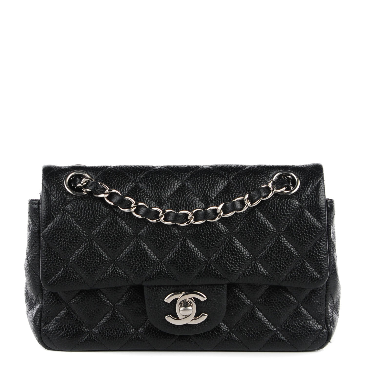 Chanel Caviar Quilted Mini Rectangular Flap Black 1 of 9